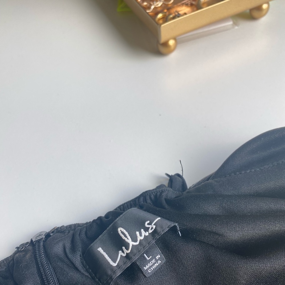 Lulu's Elegant Black Maxi Dress - Picture 5 of 8